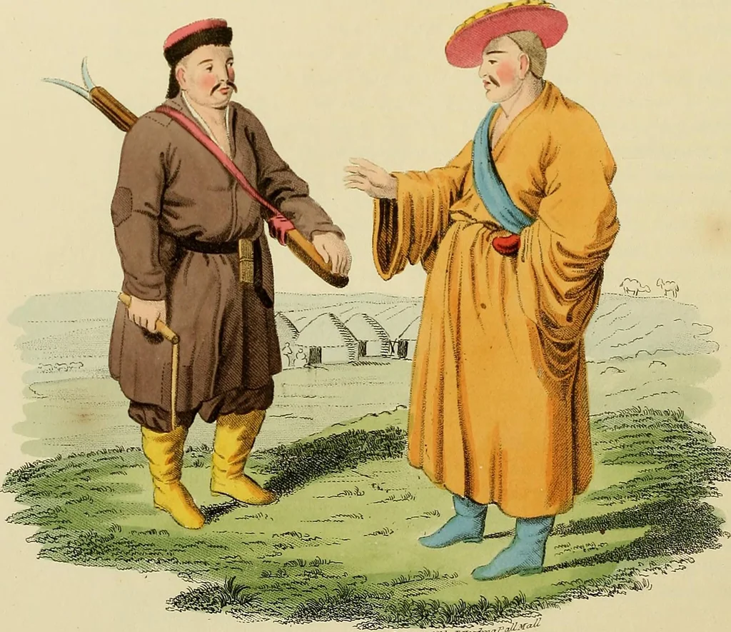 An illustration from Costume of the Russian empire : illustrated by upwards of seventy richly coloured engravings .., 1811, leaf 271