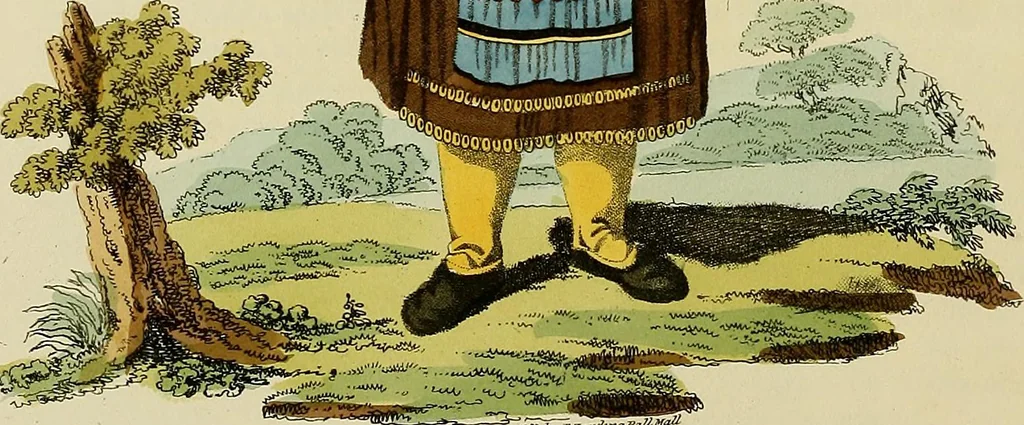 An illustration from Costume of the Russian empire : illustrated by upwards of seventy richly coloured engravings .., 1811, leaf 31