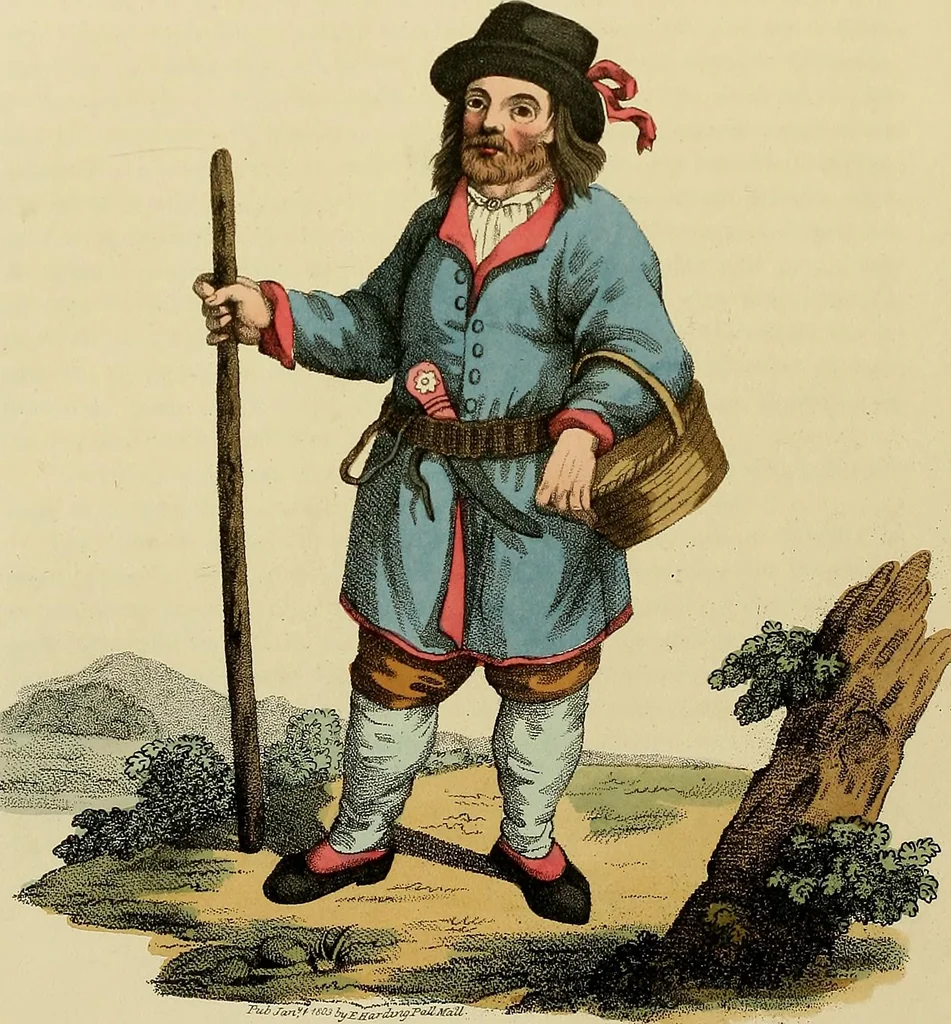An illustration from Costume of the Russian empire : illustrated by upwards of seventy richly coloured engravings .., 1811, leaf 35