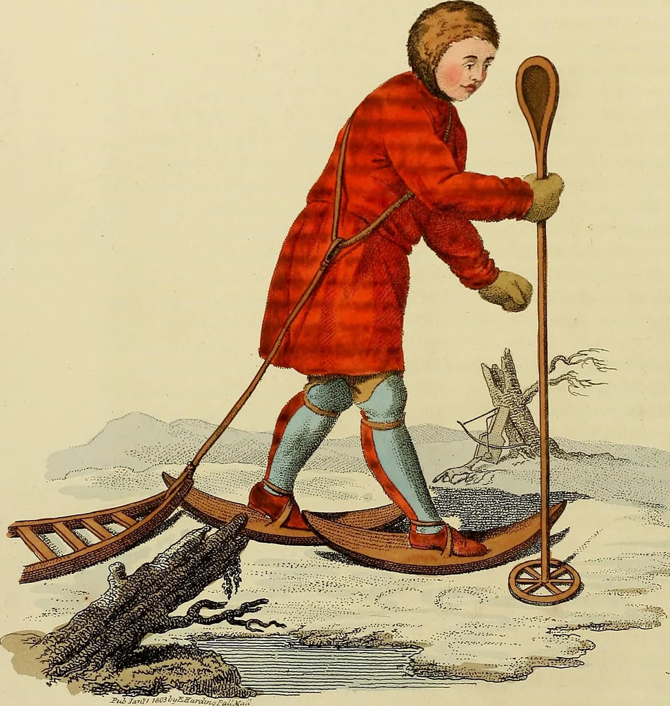 An illustration from Costume of the Russian empire : illustrated by upwards of seventy richly coloured engravings .., 1811, leaf 83