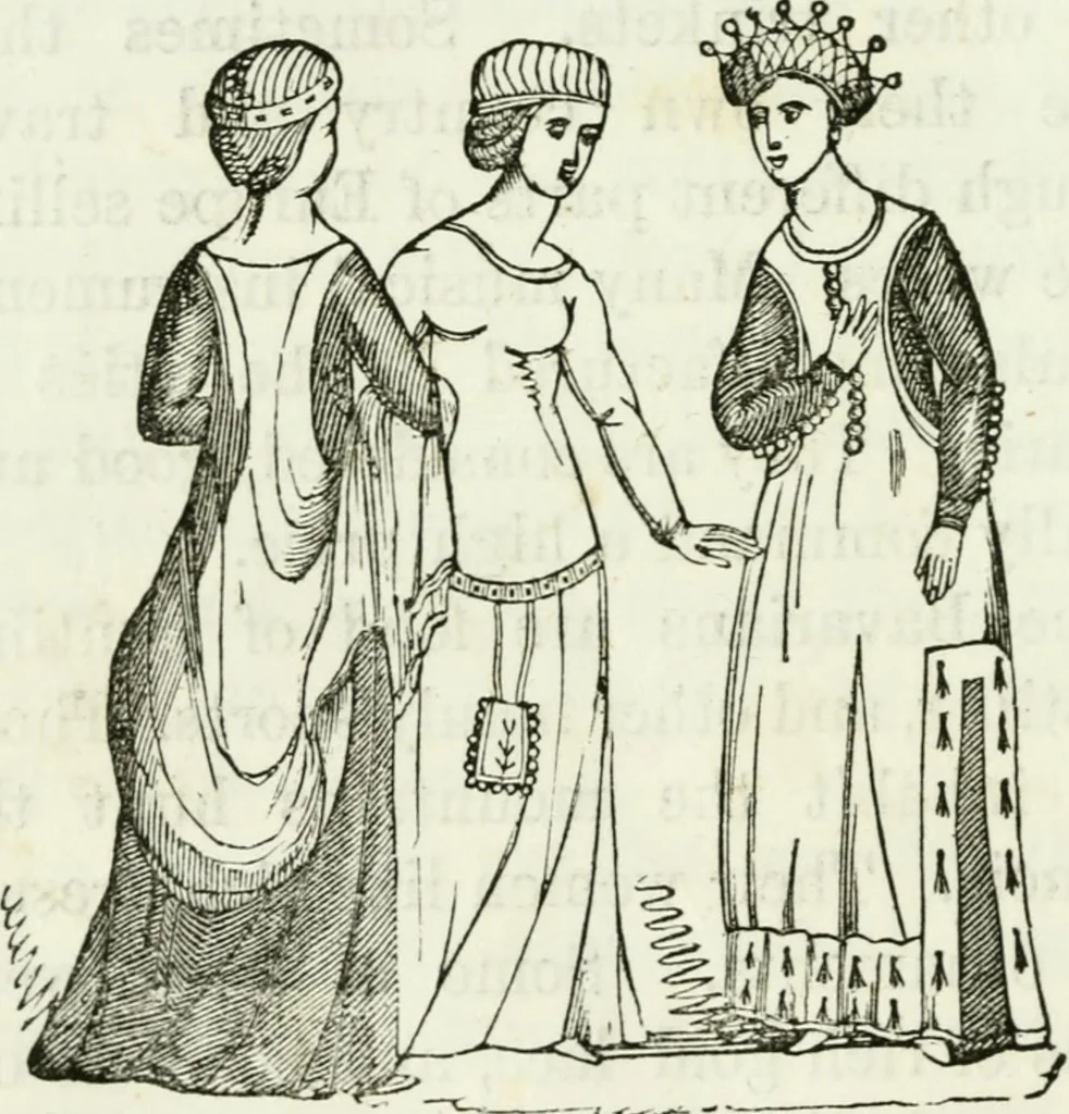 An illustration from Costumes of Europe: with descriptions of the people, manners, and customs, 1852, leaf 113