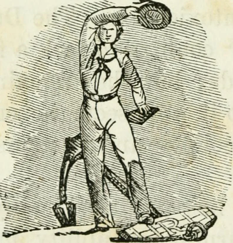 An illustration from Costumes of Europe: with descriptions of the people, manners, and customs, 1852, leaf 125