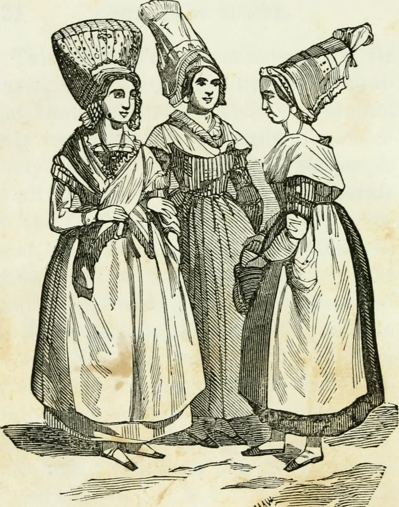 An illustration from Costumes of Europe: with descriptions of the people, manners, and customs, 1852, leaf 133