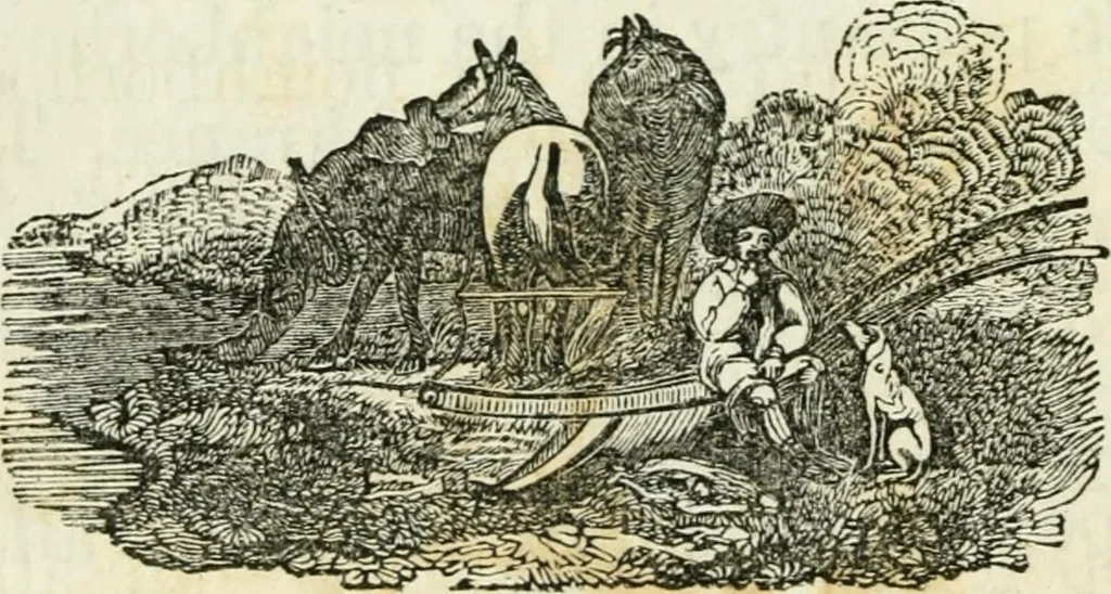 An illustration from Costumes of Europe: with descriptions of the people, manners, and customs, 1852, leaf 135