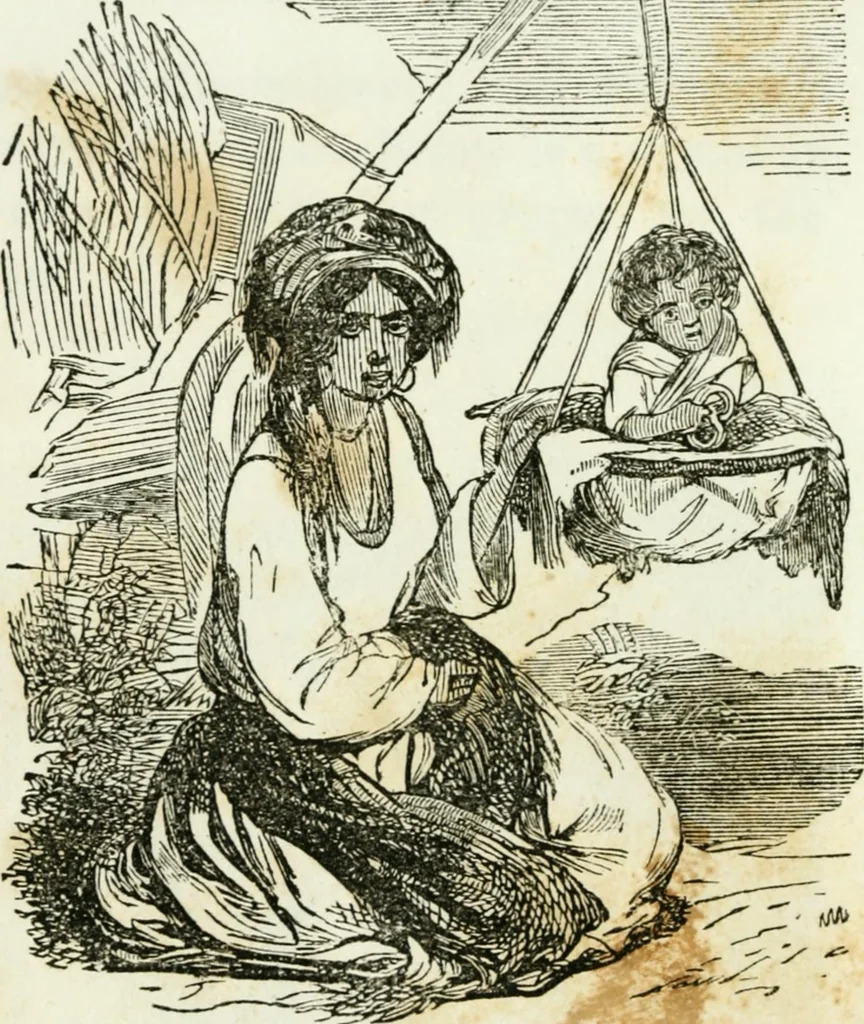 An illustration from Costumes of Europe: with descriptions of the people, manners, and customs, 1852, leaf 57
