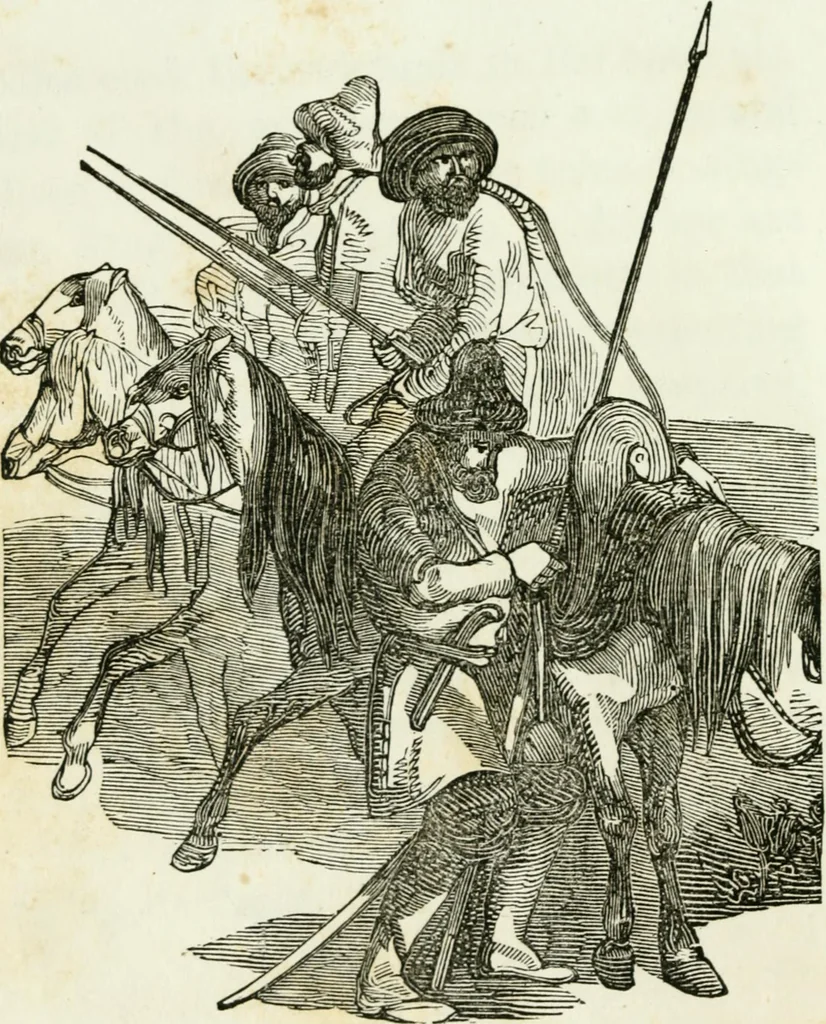 An illustration from Costumes of Europe: with descriptions of the people, manners, and customs, 1852, leaf 61