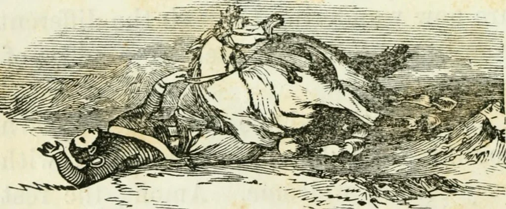 An illustration from Costumes of Europe: with descriptions of the people, manners, and customs, 1852, leaf 69