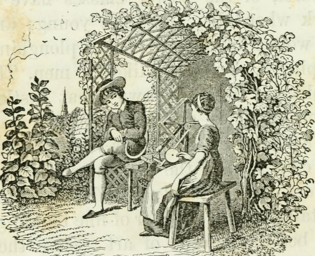 An illustration from Costumes of Europe: with descriptions of the people, manners, and customs, 1852, leaf 75