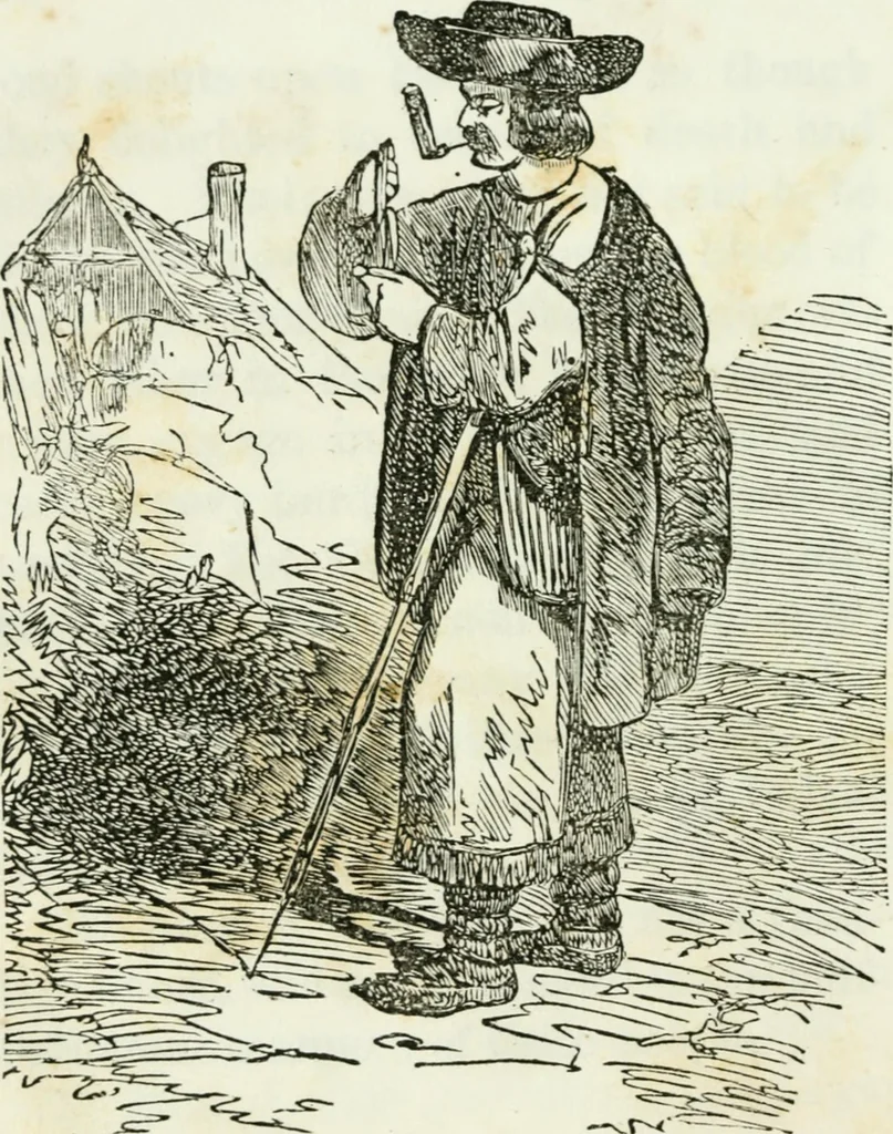 An illustration from Costumes of Europe: with descriptions of the people, manners, and customs, 1852, leaf 87