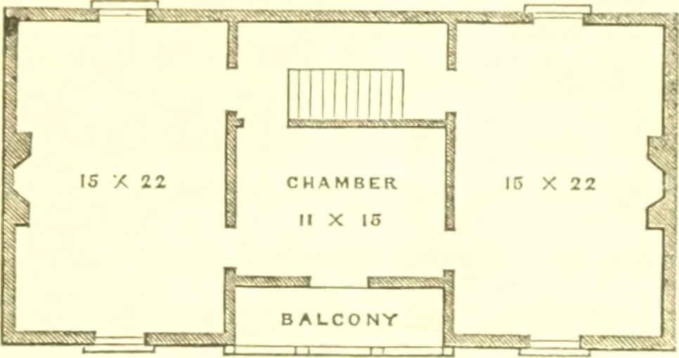 An illustration from Cottage residences : or, A series of designs for rural cottages and cottage villas, and their gardens and grounds ; adapted to North America, 1847, leaf 200