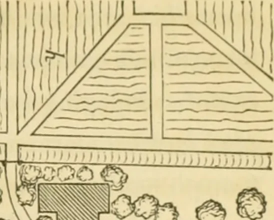 An illustration from Cottage residences : or, A series of designs for rural cottages and cottage villas, and their gardens and grounds ; adapted to North America, 1847, leaf 212