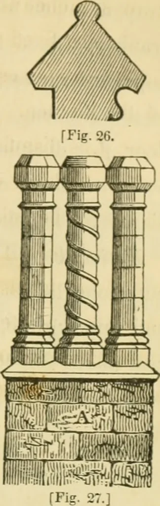 An illustration from Cottage residences : or, A series of designs for rural cottages and cottage villas, and their gardens and grounds ; adapted to North America, 1847, leaf 92
