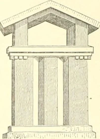 An illustration from Cottage residences; or, A series of designs for rural cottages and cottage villas, and their gardens and grounds, 1873, leaf 120