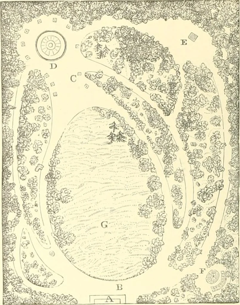 An illustration from Cottage residences; or, A series of designs for rural cottages and cottage villas, and their gardens and grounds, 1873, leaf 286