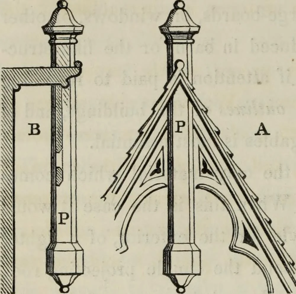 An illustration from Cottage residences : or, A series of designs for rural cottages and cottage villas, and their gardens and grounds. Adapted to North America, 1847, leaf 113
