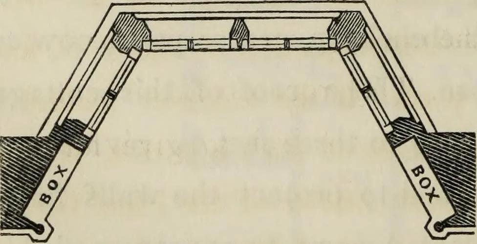 An illustration from Cottage residences : or, A series of designs for rural cottages and cottage villas, and their gardens and grounds. Adapted to North America, 1847, leaf 169