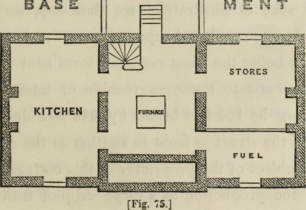 An illustration from Cottage residences : or, A series of designs for rural cottages and cottage villas, and their gardens and grounds. Adapted to North America, 1847, leaf 198