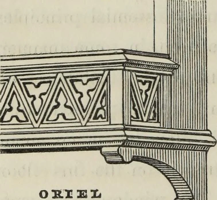 An illustration from Cottage residences : or, A series of designs for rural cottages and cottage villas, and their gardens and grounds. Adapted to North America, 1847, leaf 89