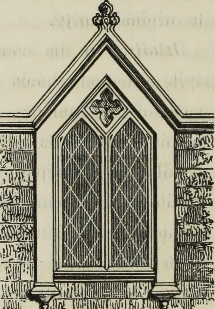 An illustration from Cottage residences : or, A series of designs for rural cottages and cottage villas, and their gardens and grounds. Adapted to North America, 1847, leaf 89