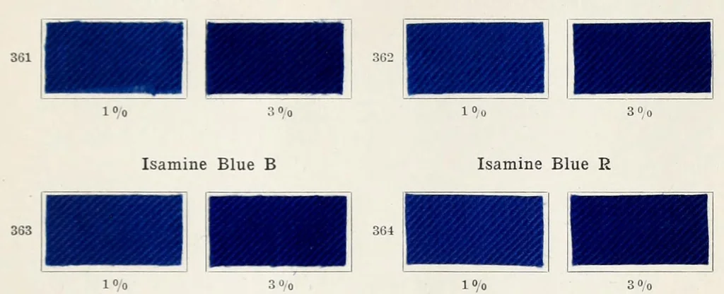 An illustration from The cotton colours of the Cassella Color Company, New York, 1913, leaf 205