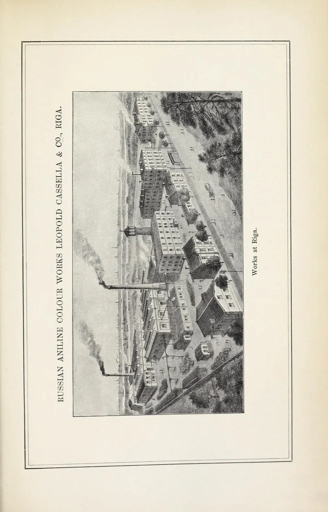 An illustration from The cotton colours of the Cassella Color Company, New York, 1913, leaf 251