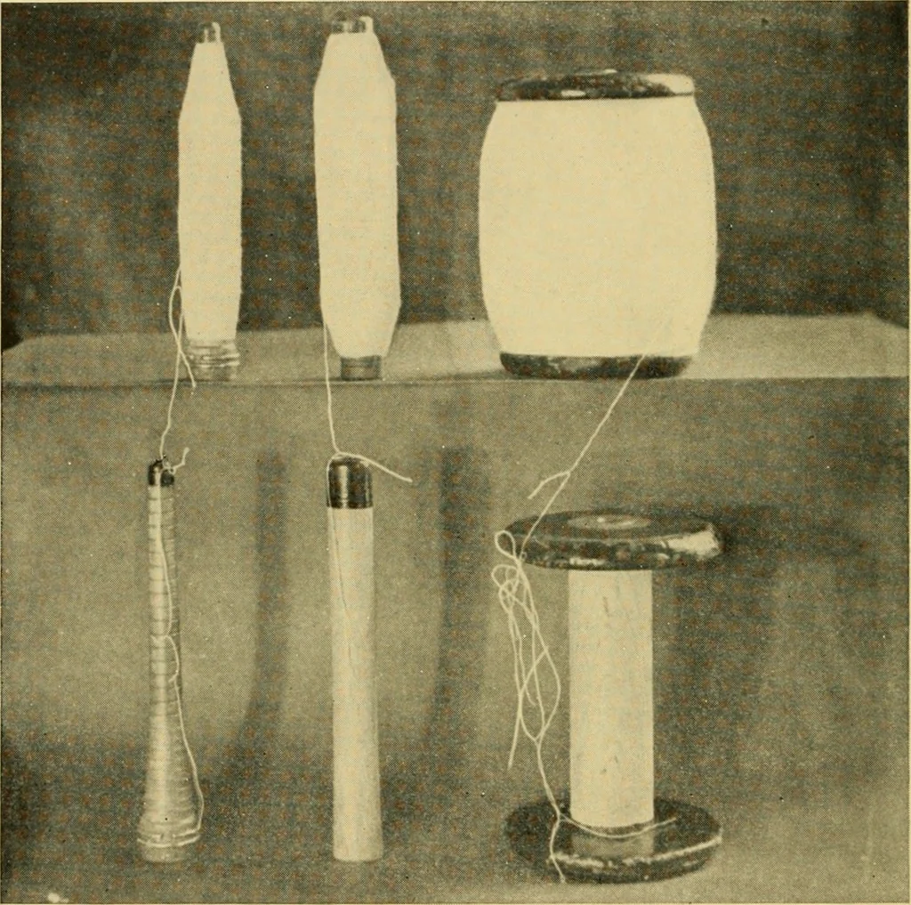 An illustration from Cotton and cotton manufacture, 1921, leaf 35