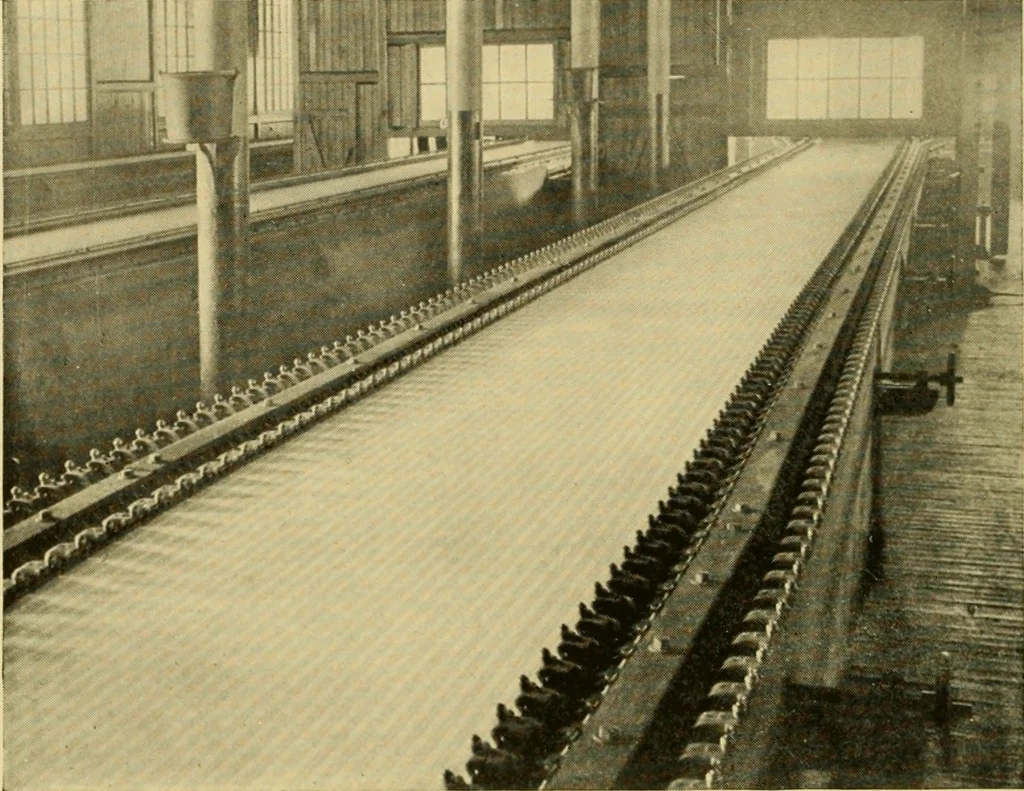 An illustration from Cotton and cotton manufacture, 1921, leaf 51