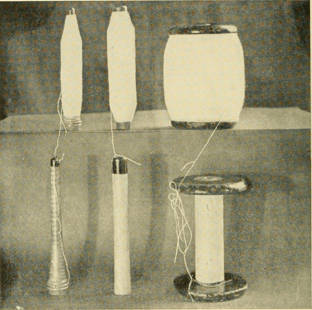 An illustration from Cotton and cotton manufacture, 1921, leaf 35