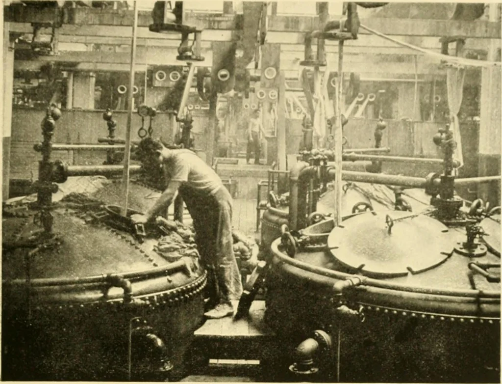 An illustration from Cotton and cotton manufacture, 1921, leaf 46