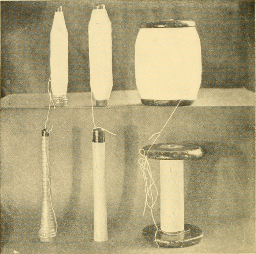 An illustration from Cotton and cotton manufacture, 1921, leaf 35
