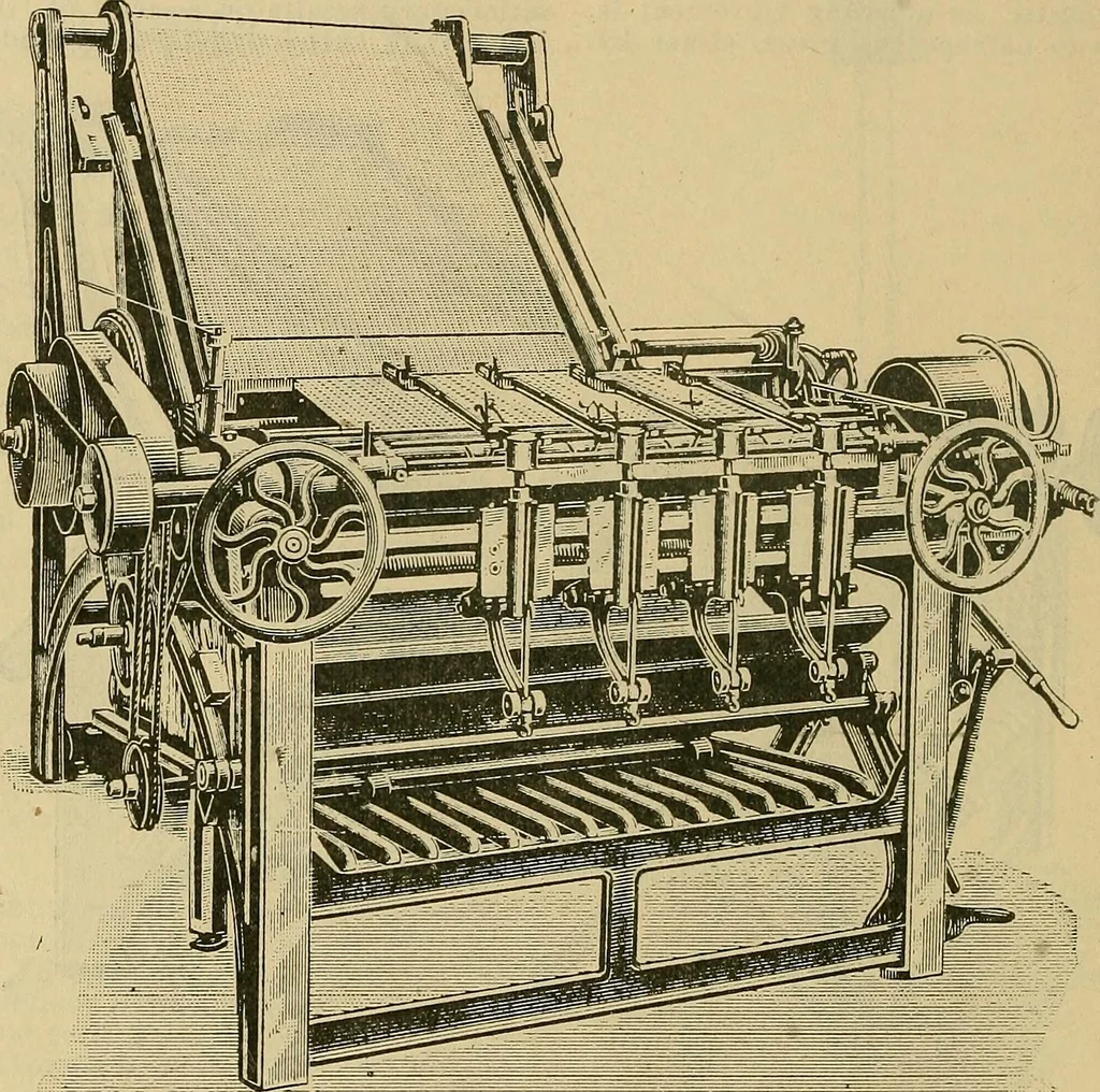 An illustration from A cotton fabrics glossary; containing instructions for the manufacture of every known grade and variety of cotton fabrics .., 1907, leaf 145