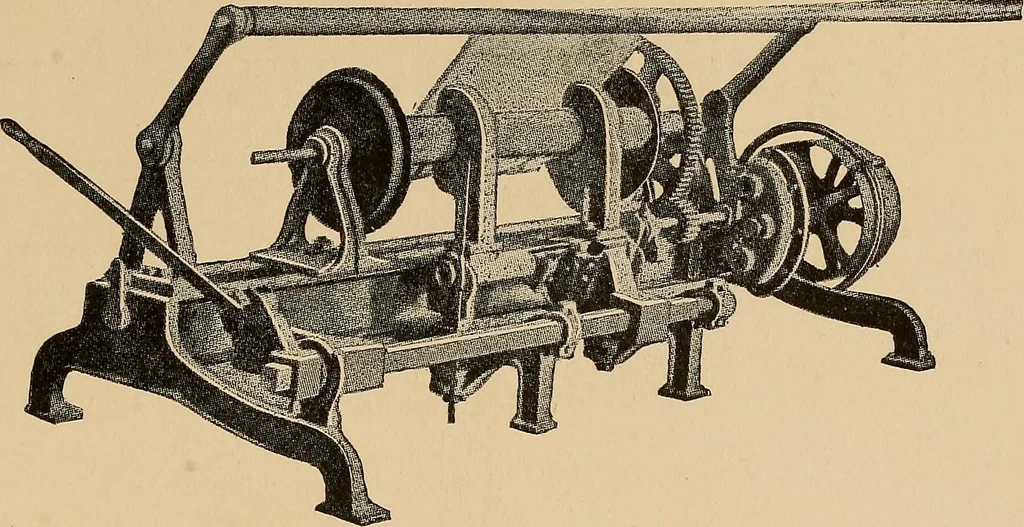 An illustration from A cotton fabrics glossary; containing instructions for the manufacture of every known grade and variety of cotton fabrics .., 1907, leaf 356
