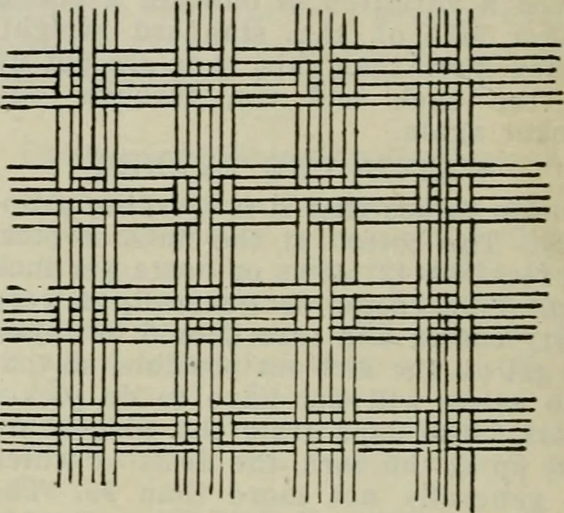 An illustration from A cotton fabrics glossary, 1914, leaf 603