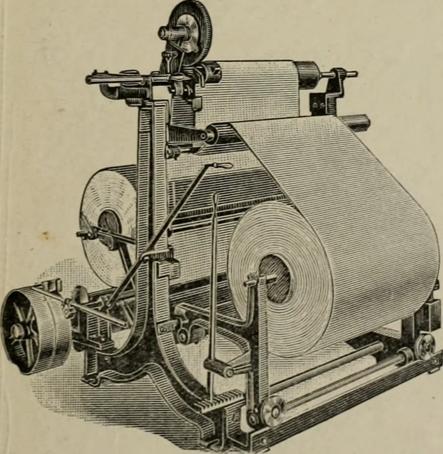 An illustration from A cotton fabrics glossary, 1914, leaf 740