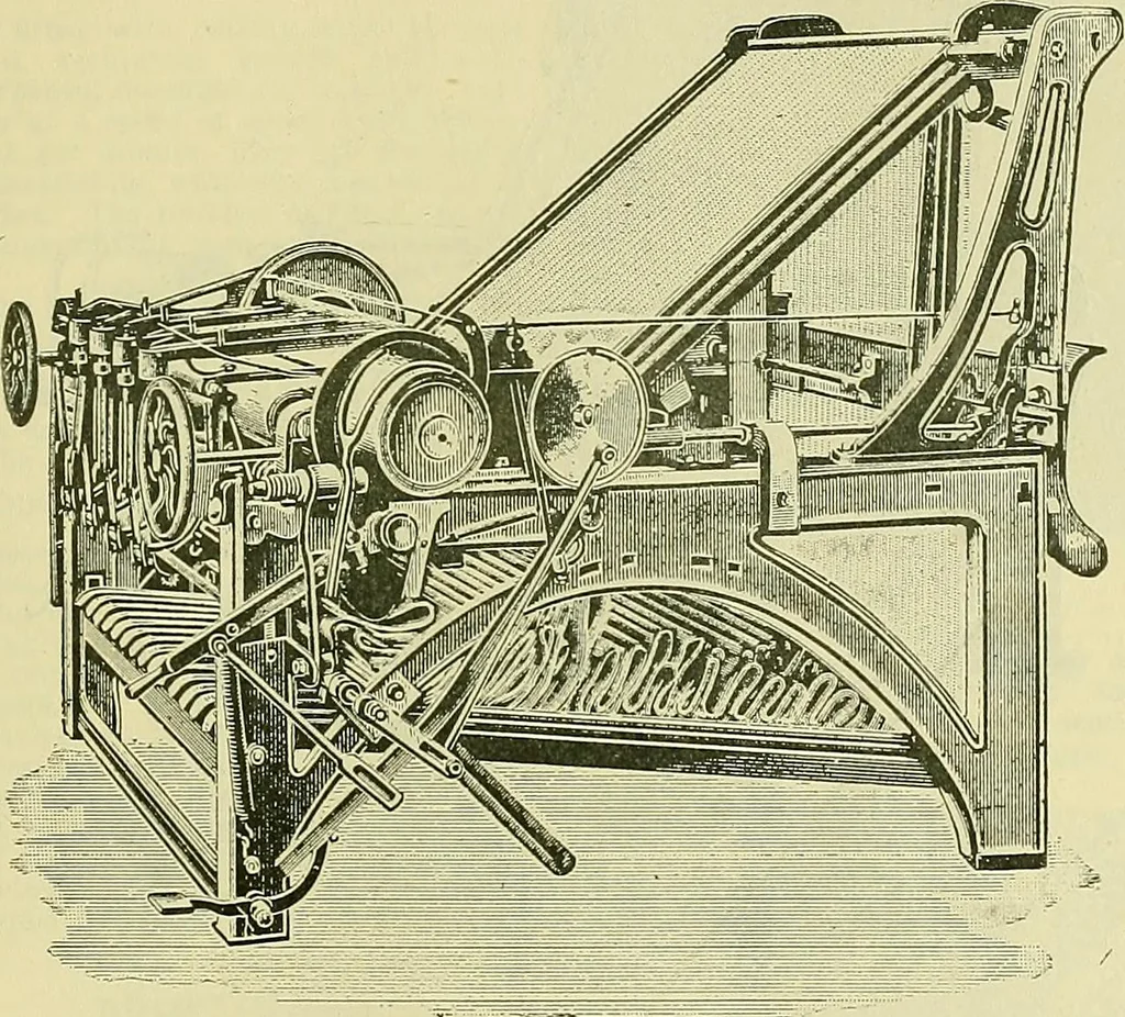 An illustration from A cotton fabrics glossary; containing instructions for the manufacture of every known grade and variety of cotton fabrics .., 1907, leaf 143