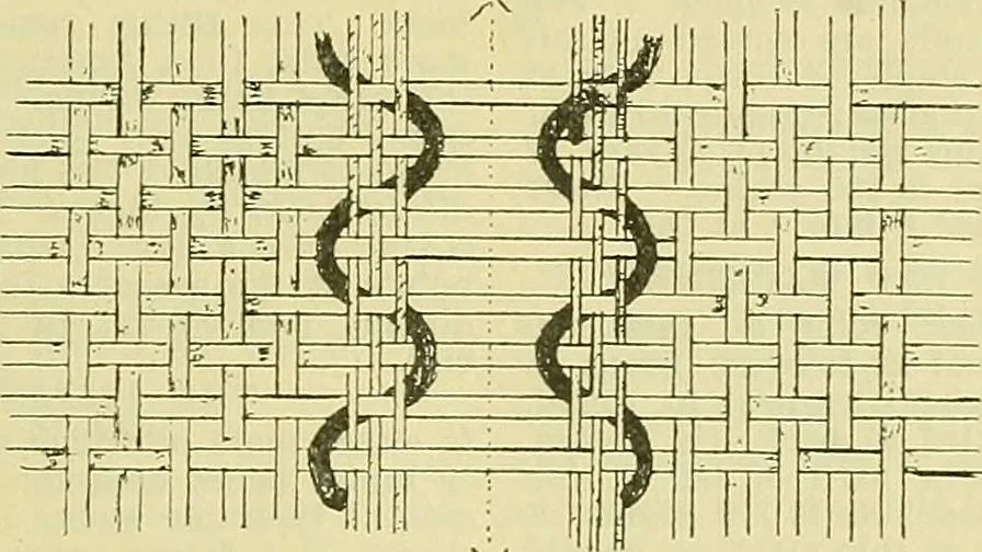 An illustration from A cotton fabrics glossary; containing instructions for the manufacture of every known grade and variety of cotton fabrics .., 1907, leaf 269