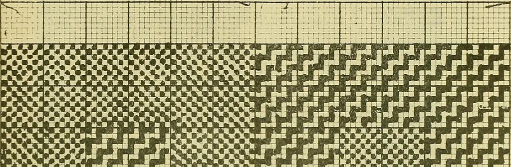 An illustration from A cotton fabrics glossary; containing instructions for the manufacture of every known grade and variety of cotton fabrics .., 1907, leaf 307