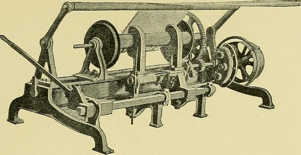 An illustration from A cotton fabrics glossary; containing instructions for the manufacture of every known grade and variety of cotton fabrics .., 1907, leaf 355