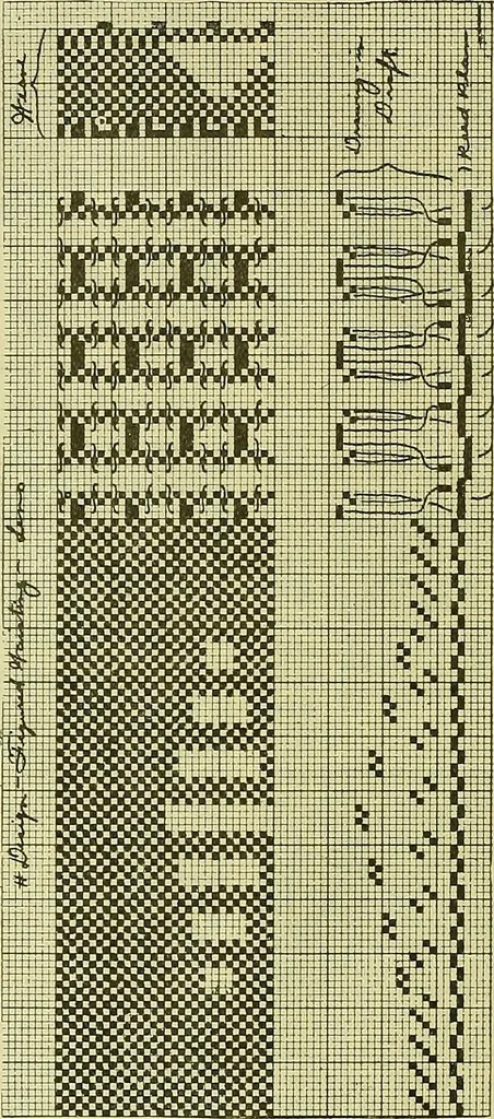 An illustration from A cotton fabrics glossary; containing instructions for the manufacture of every known grade and variety of cotton fabrics .., 1907, leaf 46