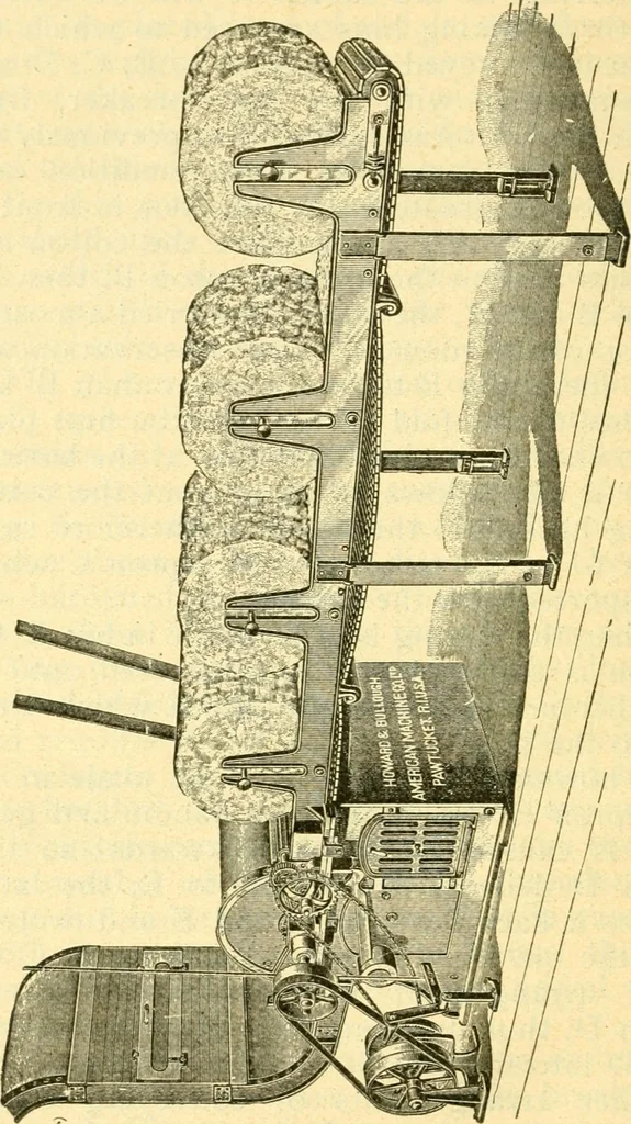 An illustration from A cotton manual for manufacturers and students, 1905, leaf 90