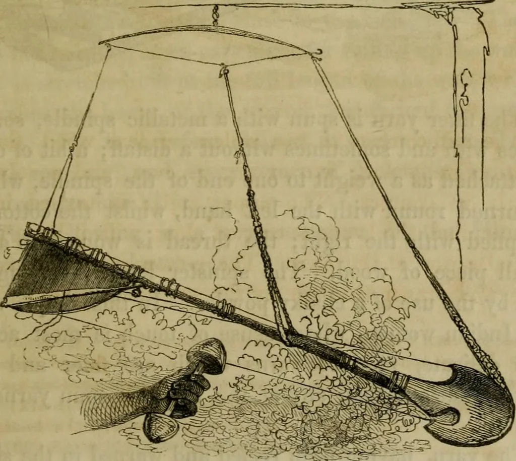 An illustration from History of the cotton manufacture in Great Britain : with a notice of its early history in the East, and in all the quarters of the globe : a description of the great mechanical inventions, which have caused its unexampled extension in Britain, and a view of the present state of the manufacture and the condition of the classes engaged in its several departments, 1835, leaf 88