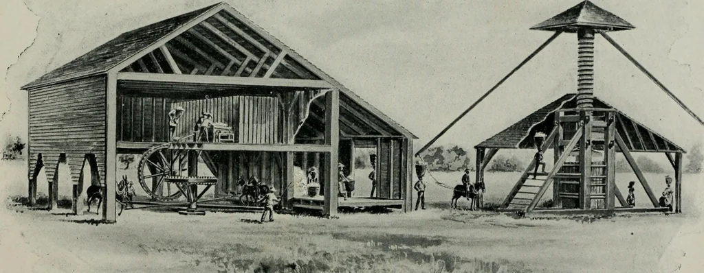 An illustration from Cotton mill, commercial features. A text-book for the use of textile schools and investors, 1899, leaf 16