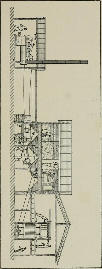 An illustration from Cotton mill, commercial features. A text-book for the use of textile schools and investors, 1899, leaf 18