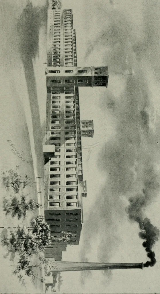 An illustration from Cotton mill, commercial features. A text-book for the use of textile schools and investors, 1899, leaf 84