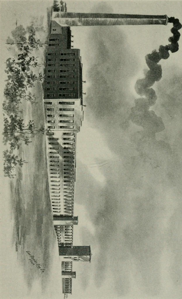 An illustration from Cotton mill, commercial features. A text-book for the use of textile schools and investors, 1899, leaf 96