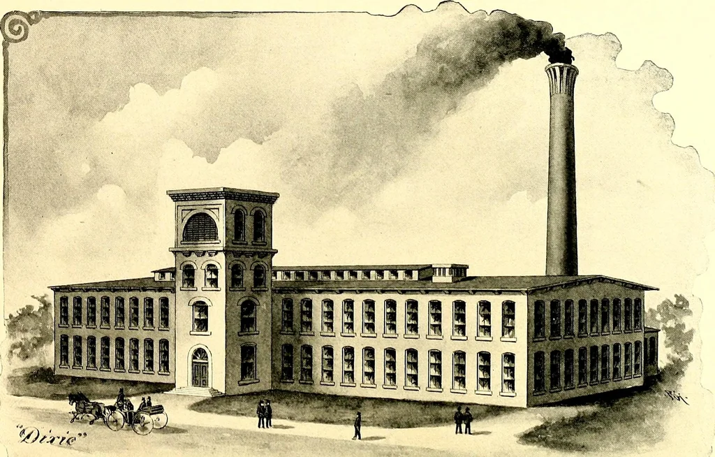 An illustration from Cotton mill, commercial features : a text-book for the use of textile schools and investors, 1899, leaf 230