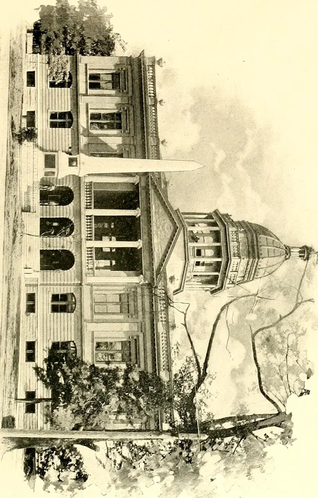 An illustration from Cotton mill, commercial features : a text-book for the use of textile schools and investors, 1899, leaf 52