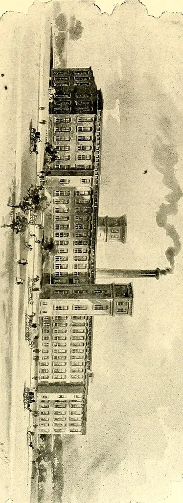 An illustration from Cotton mill, commercial features : a text-book for the use of textile schools and investors, 1899, leaf 74