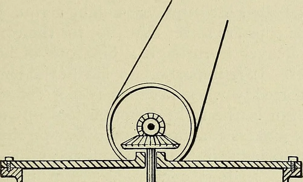 An illustration from Cotton mill processes and calculations. An elementary text book for the use of textile schools and for home study, 1899, leaf 204