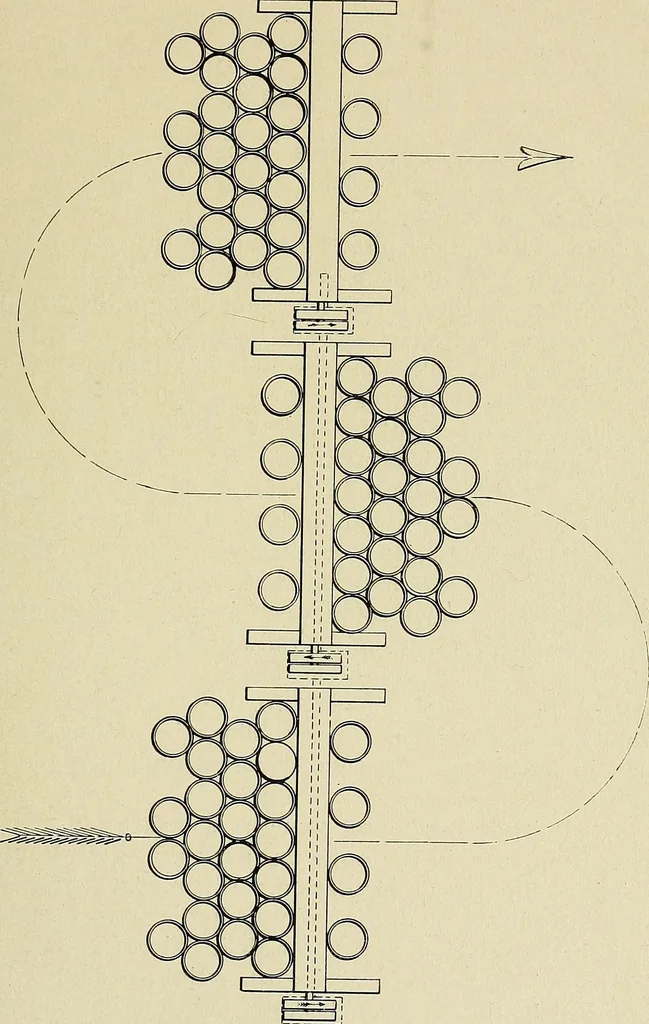An illustration from Cotton mill processes and calculations. An elementary text book for the use of textile schools and for home study, 1899, leaf 80